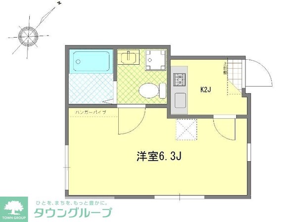 鳩ヶ谷フラッツの物件間取画像